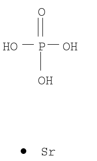 Strontium hydrogen orthophosphate